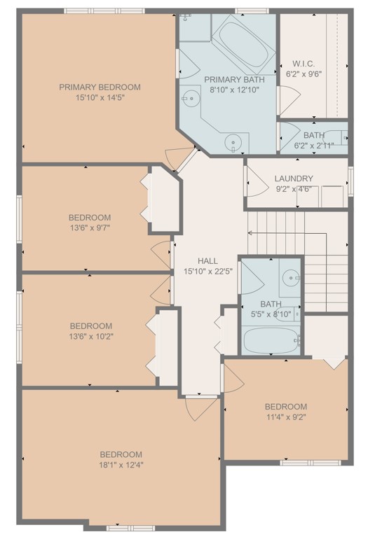 19123 110th Ave Ct E Floor PLan 2