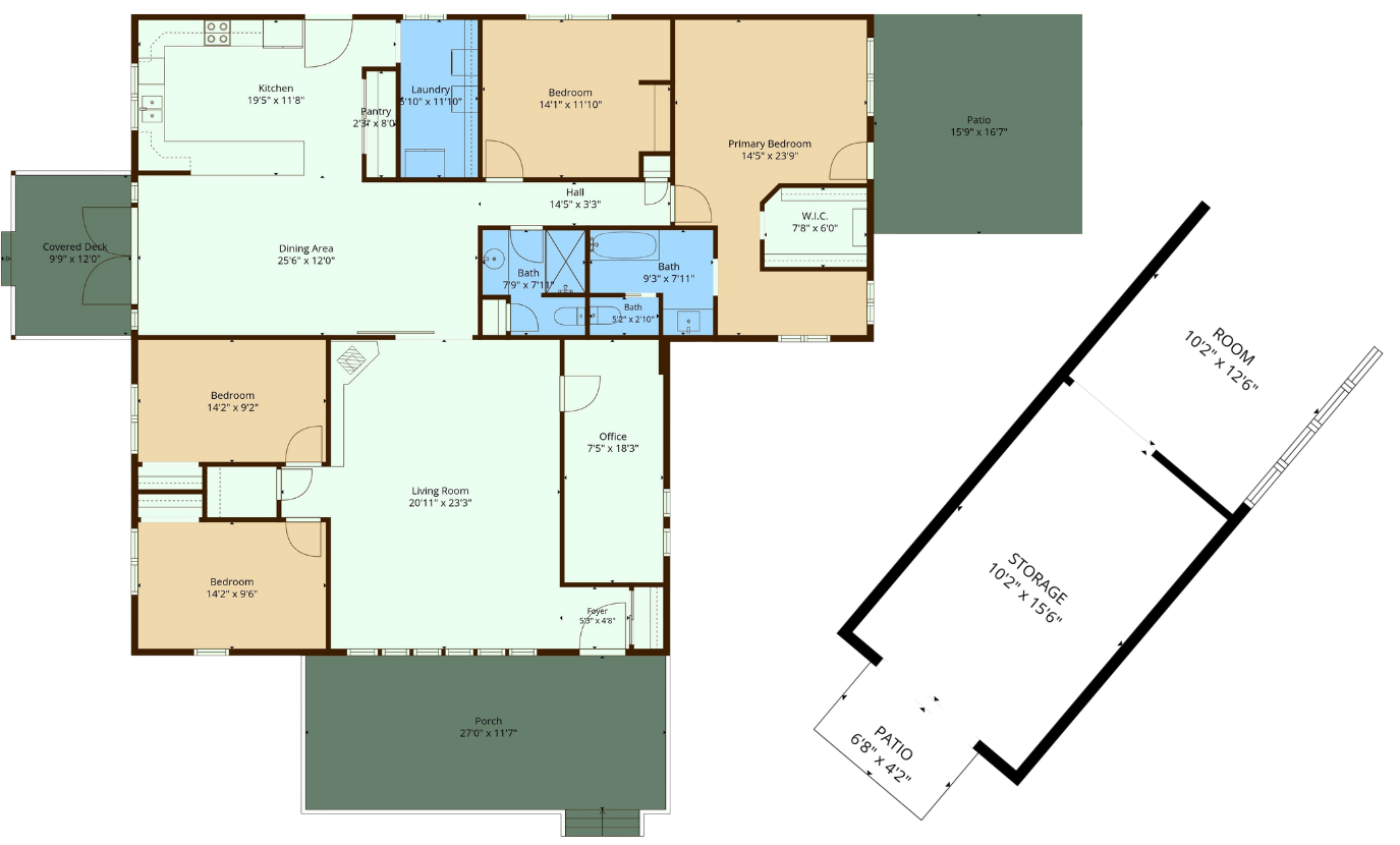 Tacoma Home for Sale with Nearly 1 Acre & VA Loan Assumption Flyer 4715 136th E Tacoma 1